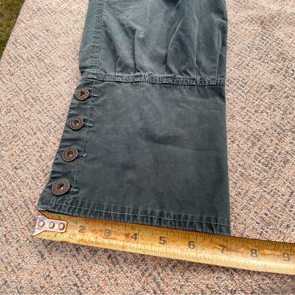 Guess Jeans Pants Vtg Heavy Capri Cargo Pockets - Picture 8 of 12